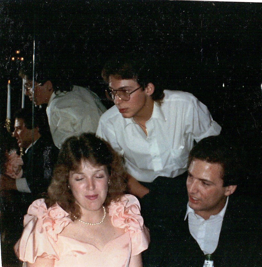 Frank Lou and Eileen at wedding