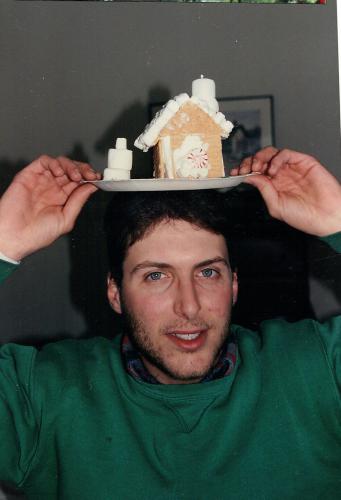 Frankd and Gingerbread house